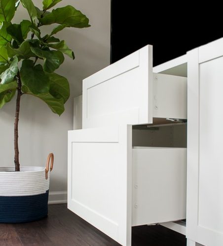 How To Design A Modern Media Center Using Ikea Besta Cabinets